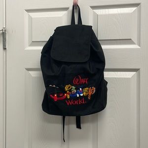 Vintage Walt Disney World backpack!